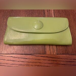 HOBO International patient leather clutch